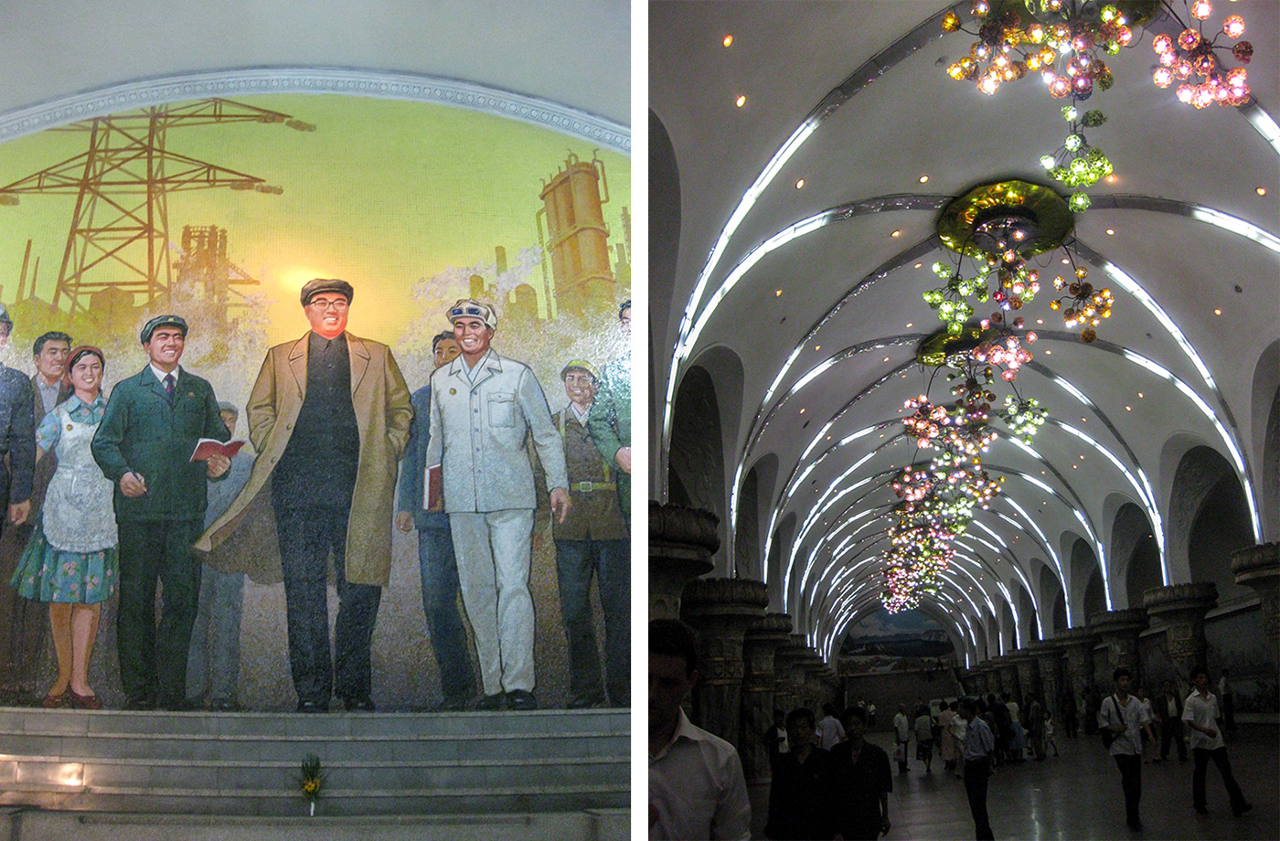 Taking a Ride on North Korea's Pyongyang Metro
