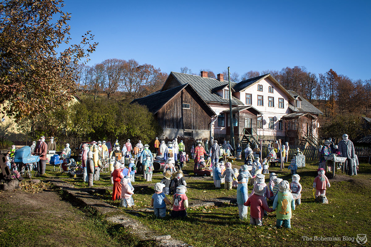 The Doll Garden at Sabile, Latvia.