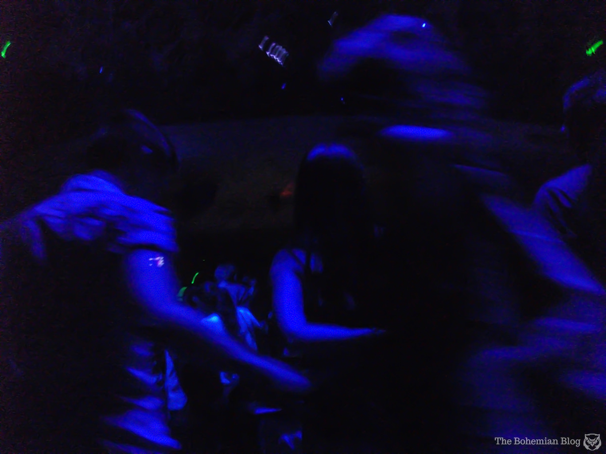 Inside a Shanghai nightclub.