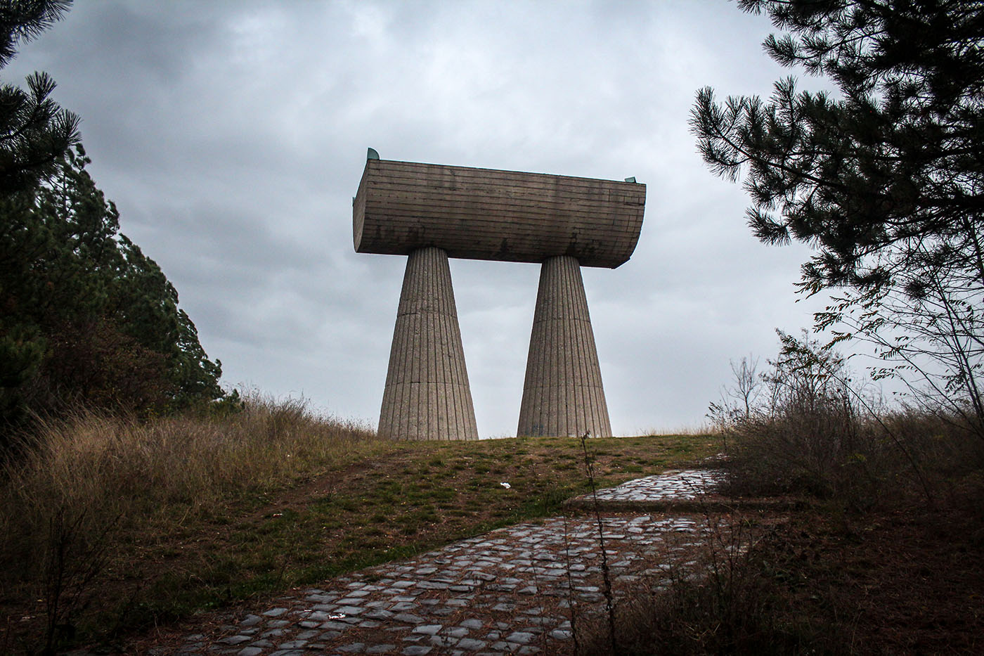 Monument to Fallen Miners at Mitrovica, Kosovo (Bogdan Bogdanović, 1973).