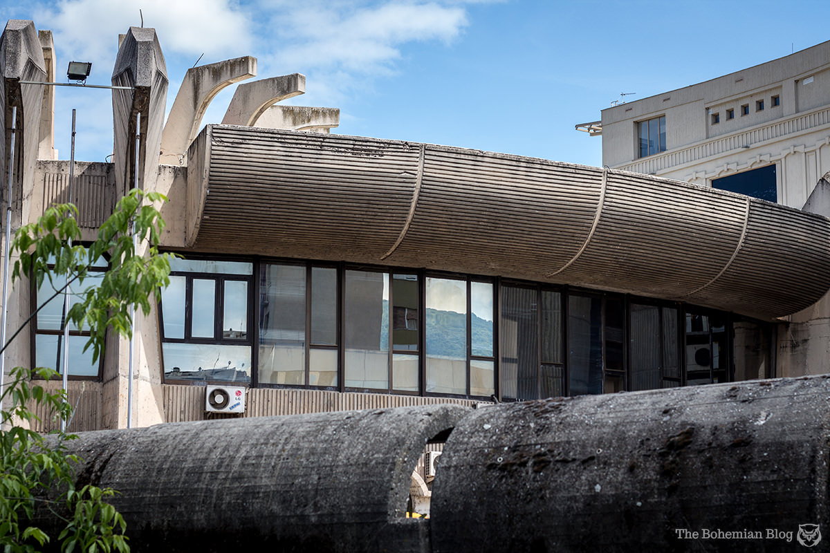 Brutalist Architecture-Skopje Macedonia-Macedonian Post-2