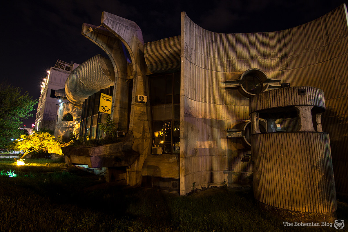 Brutalist Architecture-Skopje Macedonia-Macedonian Post-9
