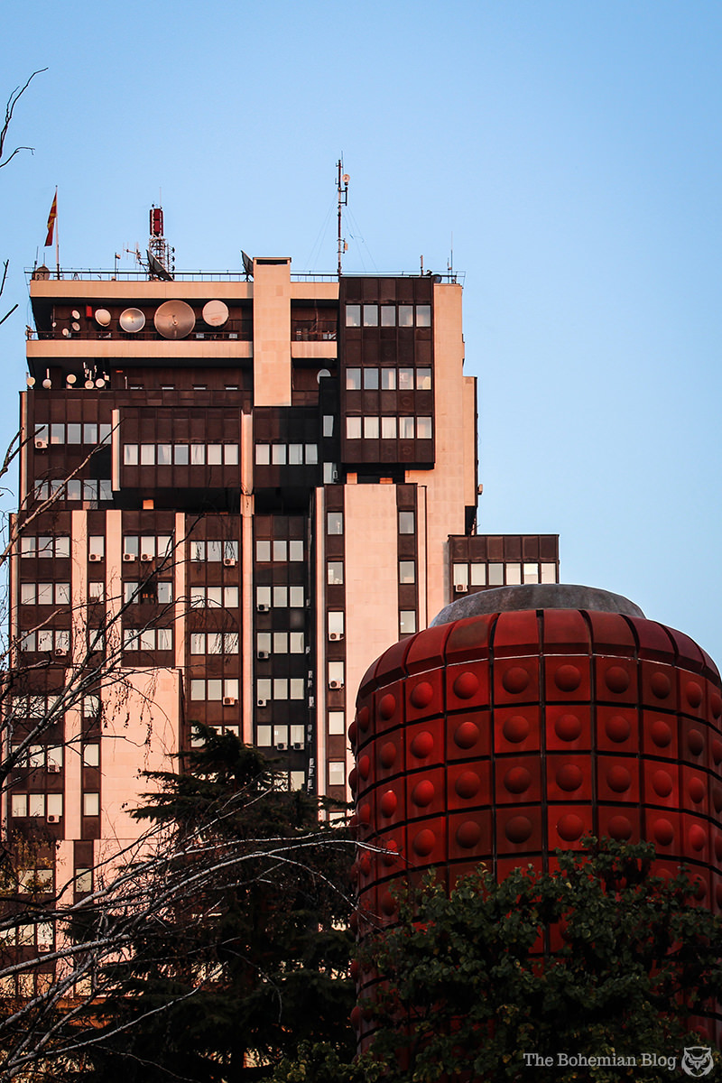 Brutalist Architecture-Skopje Macedonia-Radio & TV-2