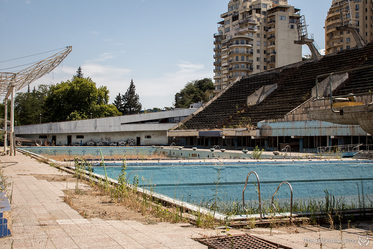 Laguna Vere Aquatic Sports Complex. Tbilisi, Georgia.