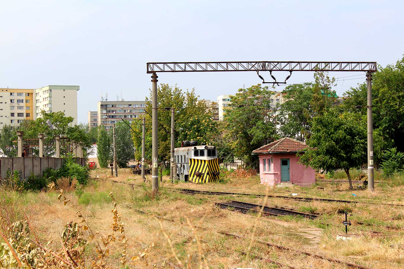 Bucharest's Abandoned Train Yard