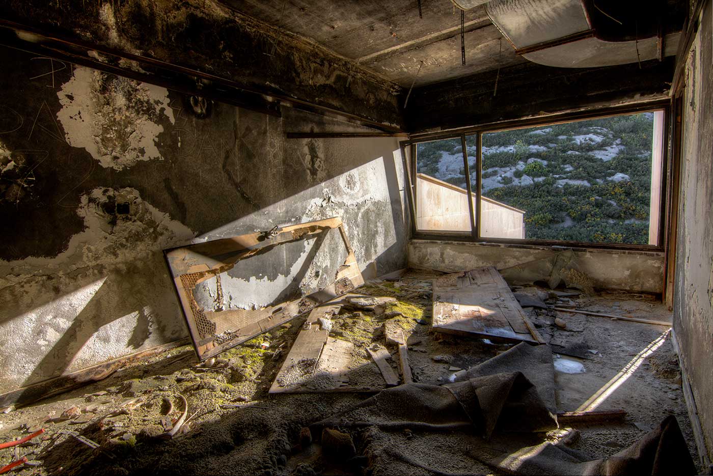 Abandoned Hotel in Kupari, Croatia
